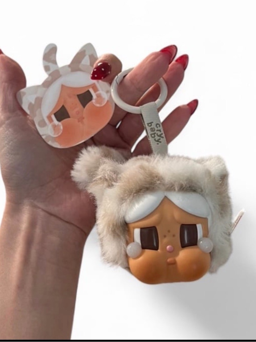 NEW CRYBABY Wild but Cutie (confirmed Vanilla Cutie) Plush Keychain